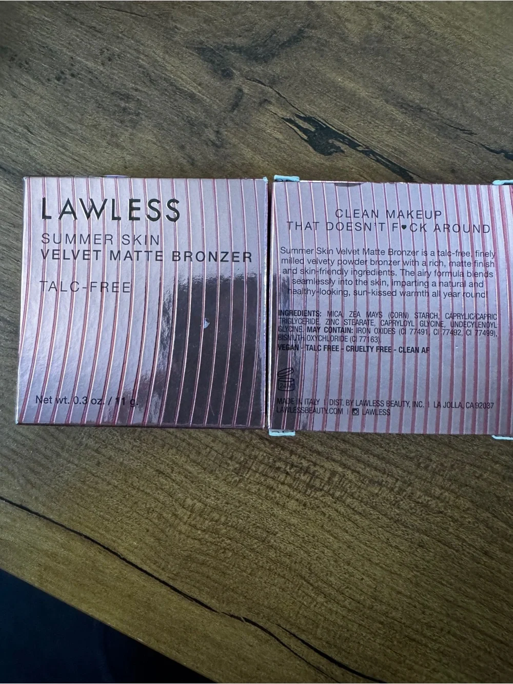 Lawless Summer Skin Velvet Matte Bronzer in Blazed, BNIB - 11g!